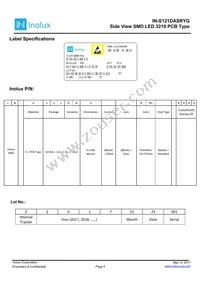 IN-S121DASRYG Datasheet Page 6