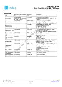 IN-S126ASUW Datasheet Page 14
