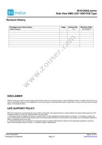 IN-S126ASUW Datasheet Page 15