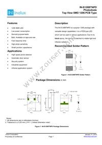 IN-S126BTNPD Datasheet Cover