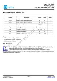 IN-S126BTNPT Datasheet Page 2