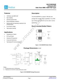 IN-S126DSHIR Datasheet Cover