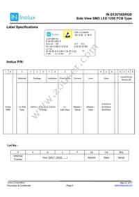 IN-S126TASRGB Datasheet Page 6