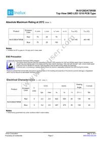 IN-S128DAT5R5B Datasheet Page 2