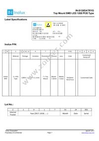 IN-S128DATRYG Datasheet Page 7