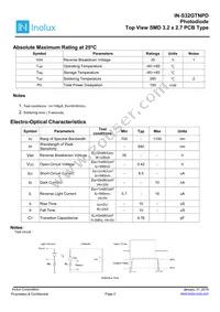 IN-S32GTNPD Datasheet Page 2