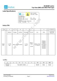 IN-S63BT5UW Datasheet Page 9