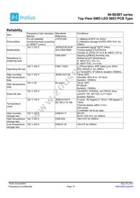 IN-S63BT5UW Datasheet Page 14