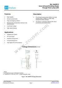 INL-3AHIR15 Datasheet Cover