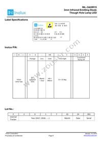 INL-3AHIR15 Datasheet Page 6