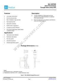 INL-3APD80 Datasheet Cover