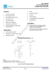 INL-3APT30 Datasheet Cover