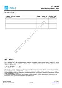 INL-5AB30 Datasheet Page 12