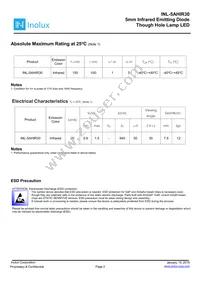 INL-5AHIR30 Datasheet Page 2