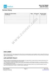 INV-C33CTMHIR Datasheet Page 10