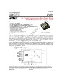 IP1001TR Datasheet Cover