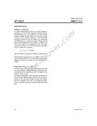 IP1001TR Datasheet Page 12