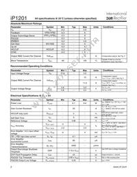 IP1201TR Datasheet Page 2