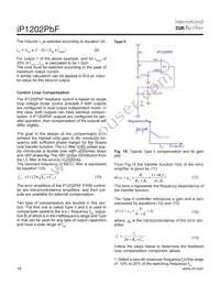 IP1202TRPBF Datasheet Page 18