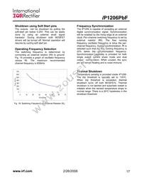 IP1206TRPBF Datasheet Page 17