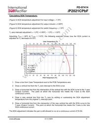 IP2021CTRPBF Datasheet Page 9