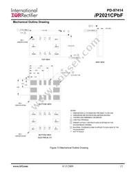 IP2021CTRPBF Datasheet Page 13