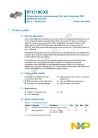 IP3319CX6 Datasheet Page 2