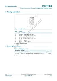 IP3319CX6 Datasheet Page 3