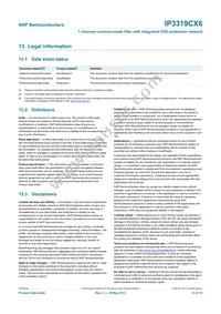 IP3319CX6 Datasheet Page 14