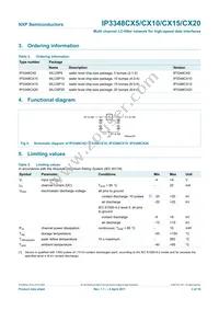 IP3348CX5 Datasheet Page 4