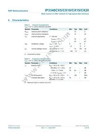 IP3348CX5 Datasheet Page 5