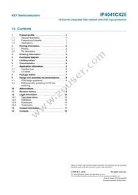 IP4041CX25/LF/P Datasheet Page 13