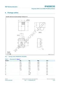 IP4059CX5/LF Datasheet Page 4