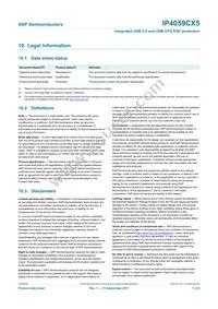 IP4059CX5/LF Datasheet Page 7