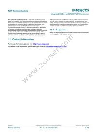 IP4059CX5/LF Datasheet Page 8