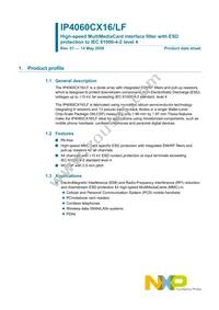 IP4060CX16/LF Datasheet Page 2