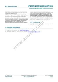 IP4085CX4/LF/PHP Datasheet Page 18