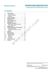 IP4085CX4/LF/PHP Datasheet Page 19