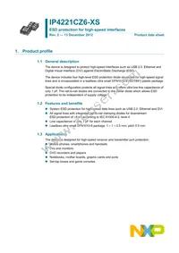 IP4221CZ6-XS Datasheet Page 2