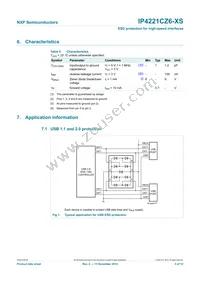 IP4221CZ6-XS Datasheet Page 4