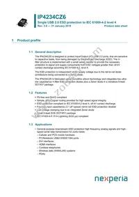 IP4234CZ6 Datasheet Cover