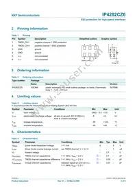 IP4282CZ6 Datasheet Page 3