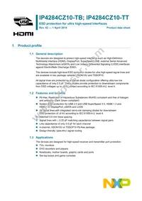 IP4284CZ10-TB Datasheet Cover