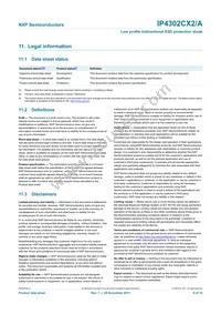 IP4302CX2/LF Datasheet Page 9