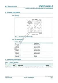 IP4337CX18/LF/P Datasheet Page 3