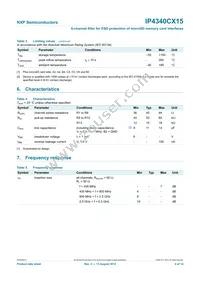 IP4340CX15/P Datasheet Page 5