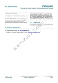 IP4340CX15/P Datasheet Page 14