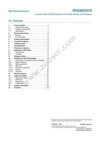 IP4340CX15/P Datasheet Page 15