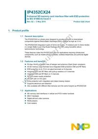 IP4352CX24/LF Datasheet Page 2