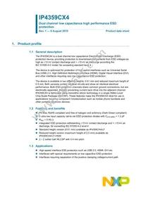 IP4359CX4/LF Datasheet Page 2